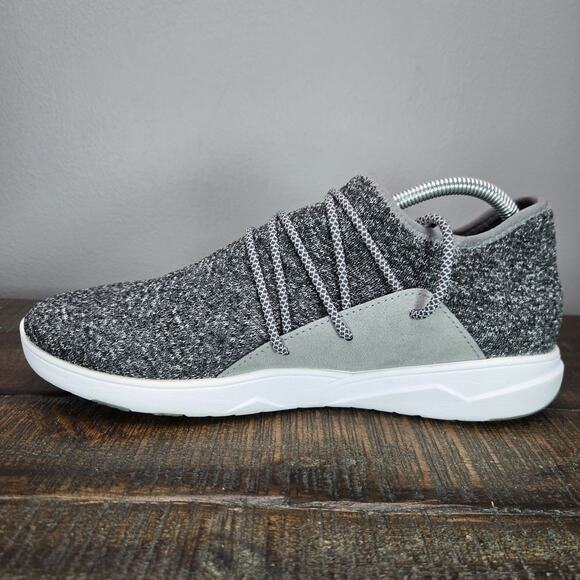 Vessi Cityscape Classic Mens Size 10 Lace Up Waterproof Shoes Sneaker Grey White main image 9